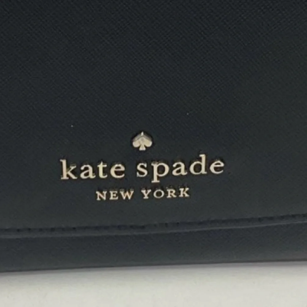 Kate Spade Black Crossbody Silver as Chain Accent - Picture 2 of 9